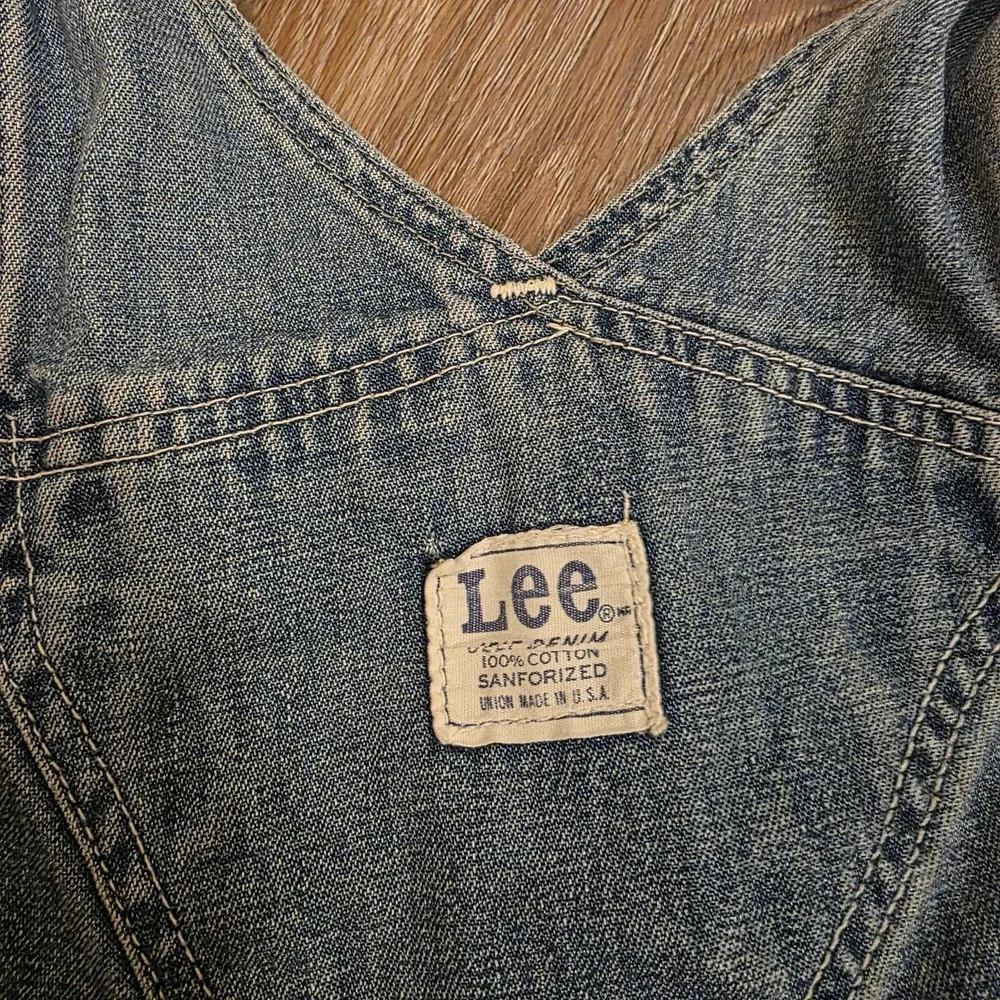 VTG Lee Denim‎ Overalls 1940s 1950s Sanforized Donut Buttons USA 29